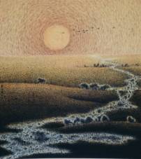 A05_��������Բ90.90(the long river and the sunset)